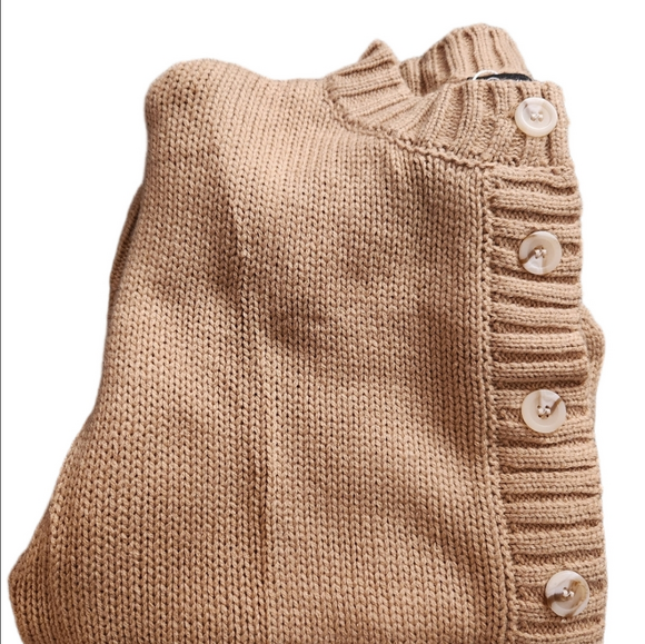 Oversized Slouchy Button-Up Cardigan - Picture 11 of 11